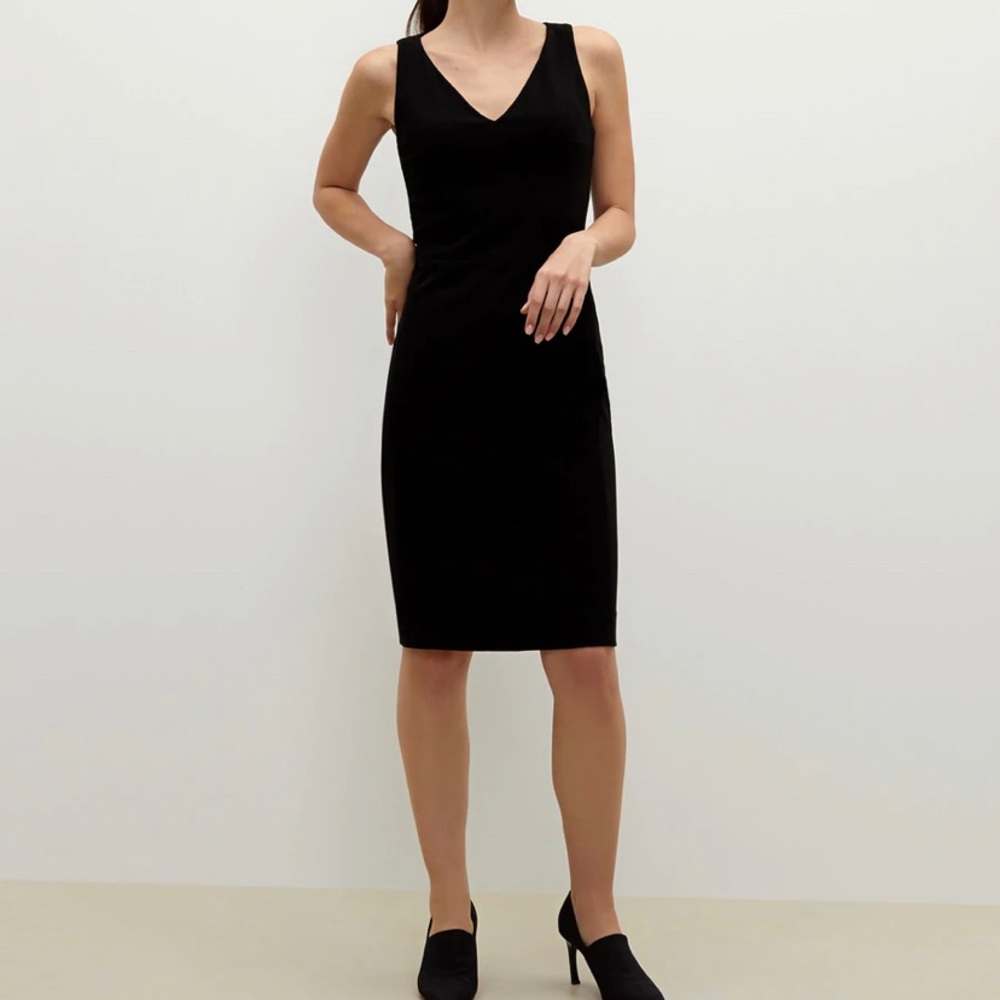 MM LaFleur The Rachel Dress - Ponte - little black dress